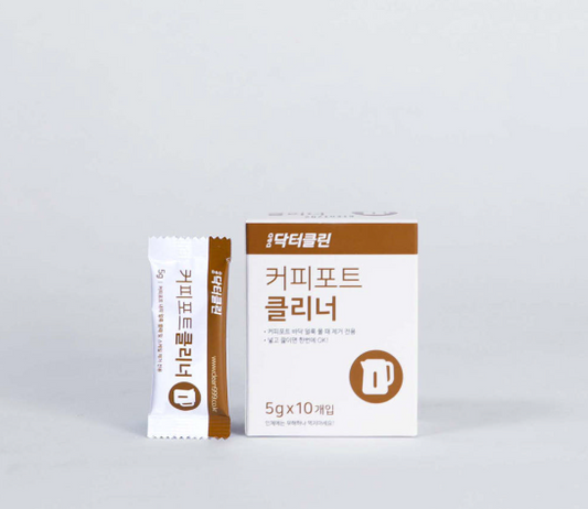 닥터클린 커피포트 세척 클리너 1박스 (10개입)
