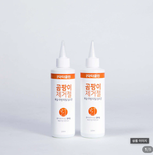 1+1 닥터클린 곰팡이 제거 젤 220ml 2개